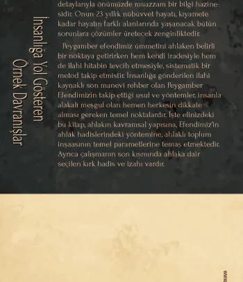 Hadis ve Ahlak - İnsanlığa Yol Gösteren Örnek Davranışlar