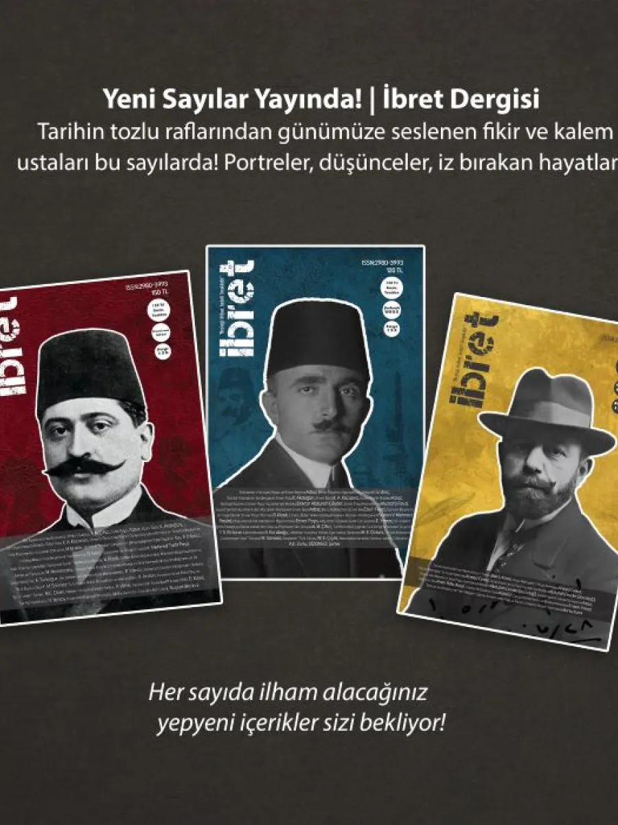 İbret Mecmua: Talât Paşa – Cemal Paşa – Enver Paşa