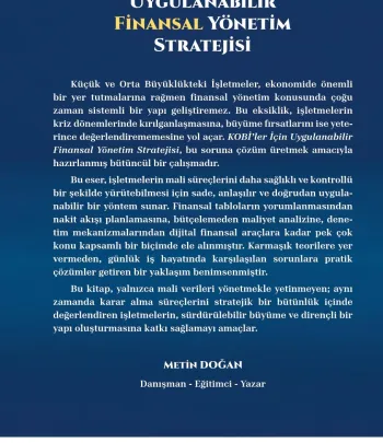 KOBİ’ler İçin Uygulanabilir Finansal Yönetim Stratejisi KOBİ’ler İçin Uygulanabilir Finansal Yönetim Stratejisi