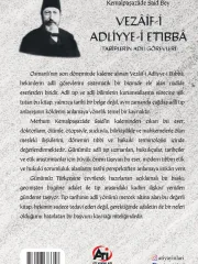 VEZÂİF-İ ADLİYYE-İ ETIBBÂ (TABİPLERİN ADLİ GÖREVLERİ)