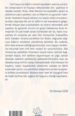 HADİS ARAŞTIRMALARI-I Hadis Hafızı Ebû Hureyre