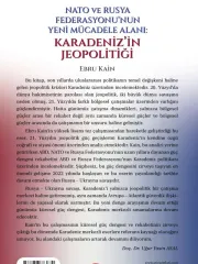 Nato ve Rusya Federasyonu’nun Yeni Mücadele Alanı: Karadeniz’in Jeopolitiği