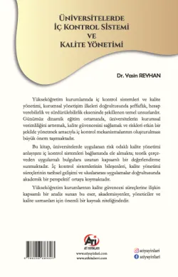 Üniversitelerde İç Kontrol Sistemi ve Kalite Yönetimi