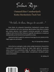 Selma Rıza: Osmanlı’dan Cumhuriyet’e Kadın Hareketı̇nin Öncü Sesi