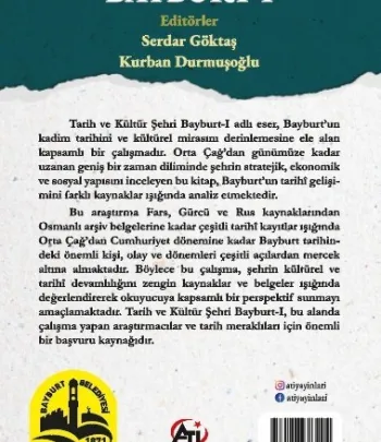 TARİH VE KÜLTÜR ŞEHRİ BAYBURT-I