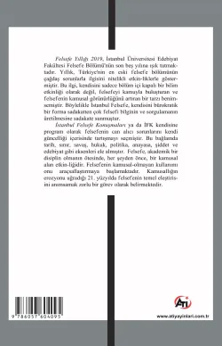 Felsefe Yıllığı İfk 2019