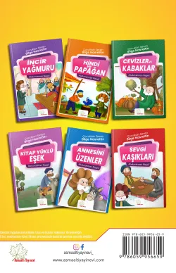 Çocukları Seven Bilge Nasrettin - ( 6 Kitaplık Set )
