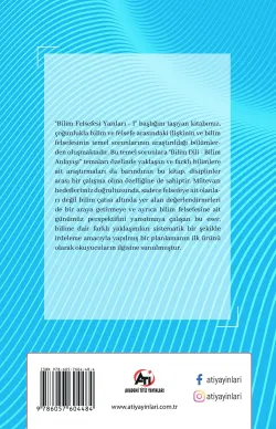 Bilim Felsefesi Yazıları-1 Bilim Dili Ve Bilim Anlayışı