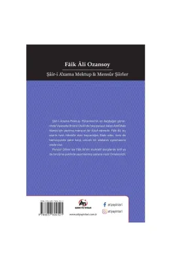 Şair-i Azama Mektup & Mensur Şiirler