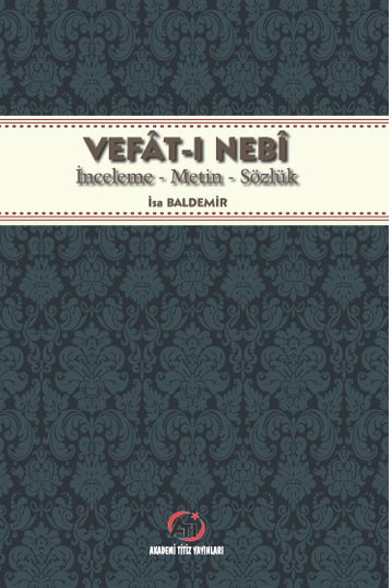 Vefat-ı Nebi 